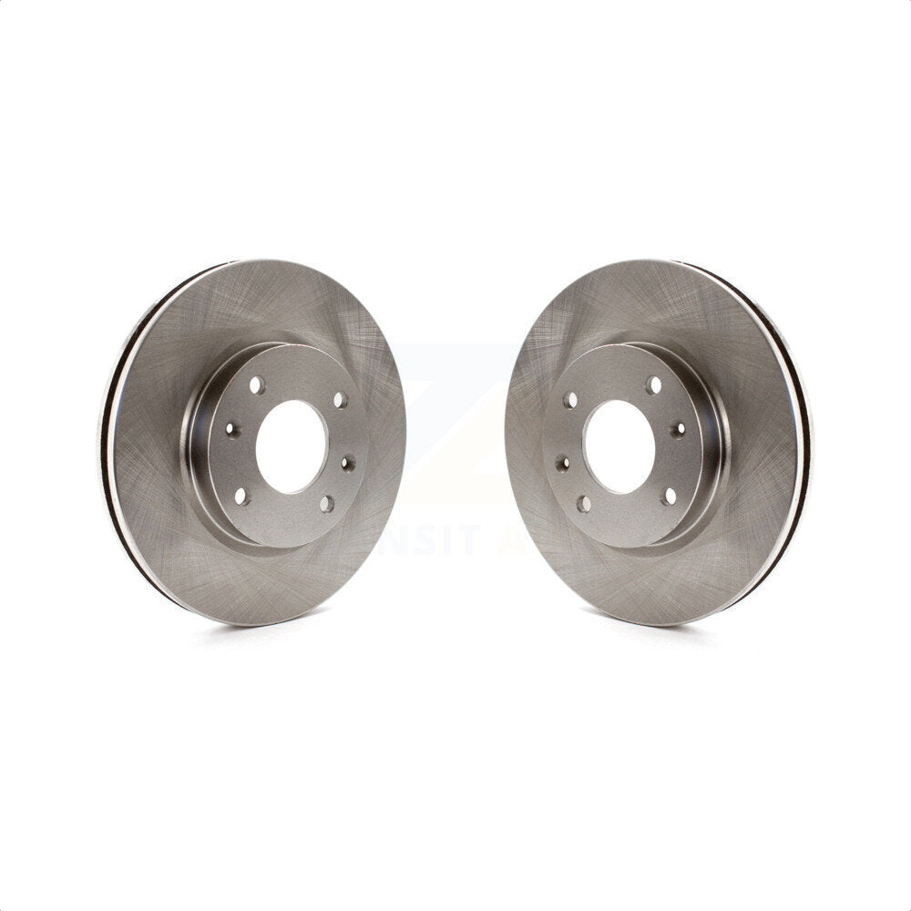 Front Disc Brake Rotors Pair For Hyundai Sonata Kia Optima Magentis K8-100391