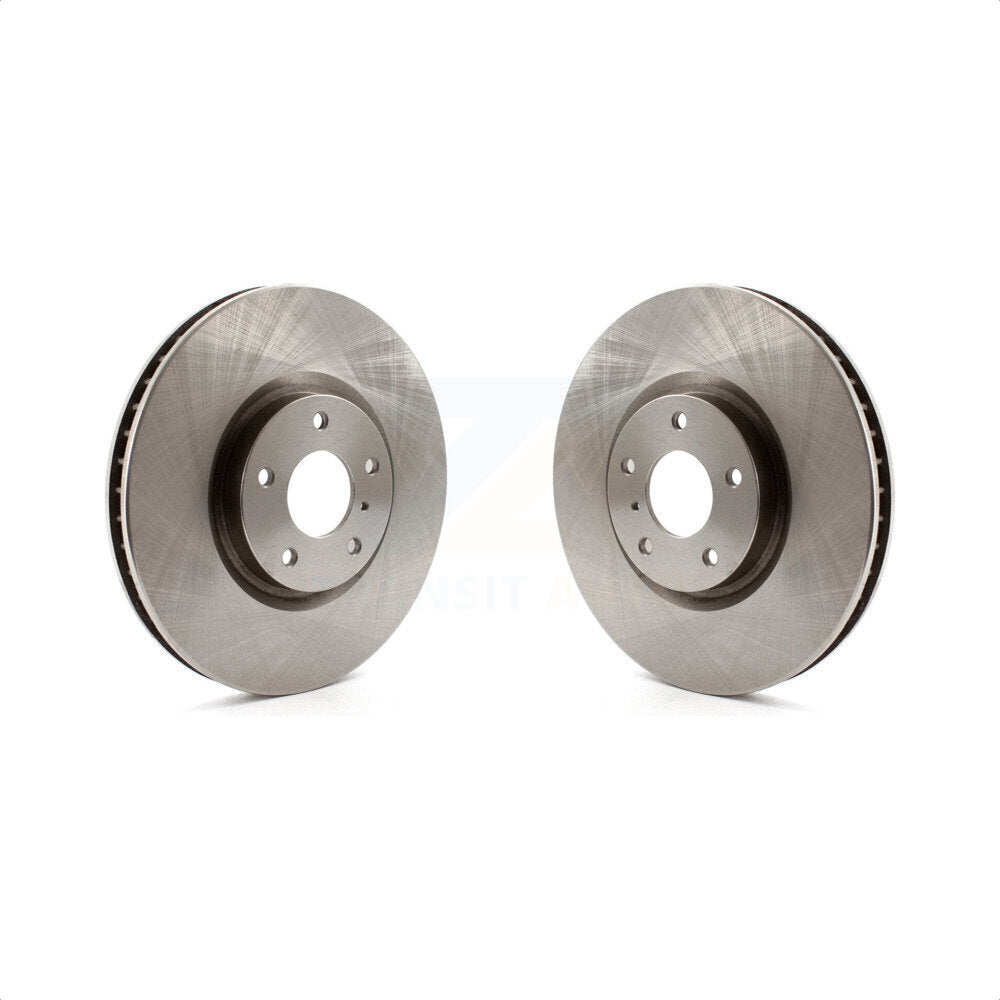 Front Disc Brake Rotors Pair For INFINITI G37 G35 Q60 K8-100450