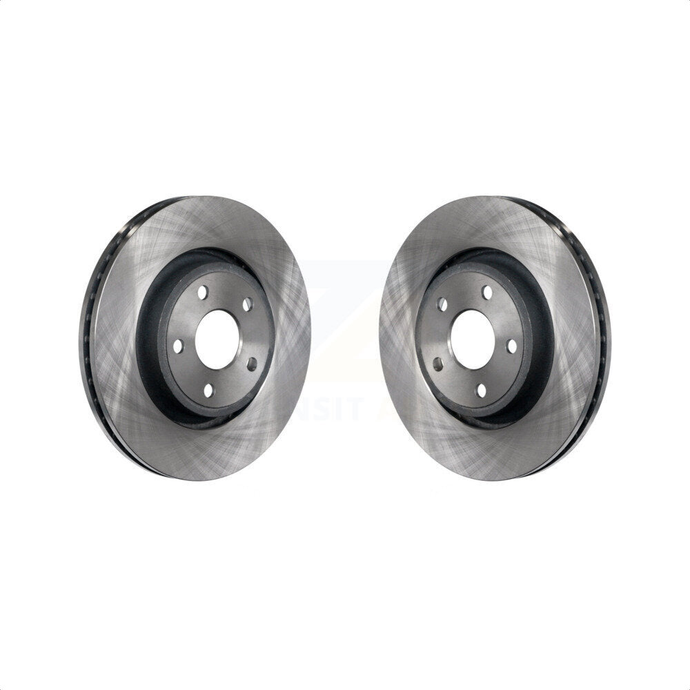 Front Disc Brake Rotors Pair For Jeep Grand Cherokee Dodge Durango WK K8-100247