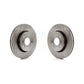 Front Disc Brake Rotors Pair For Kia Rio Hyundai Accent K8-100525