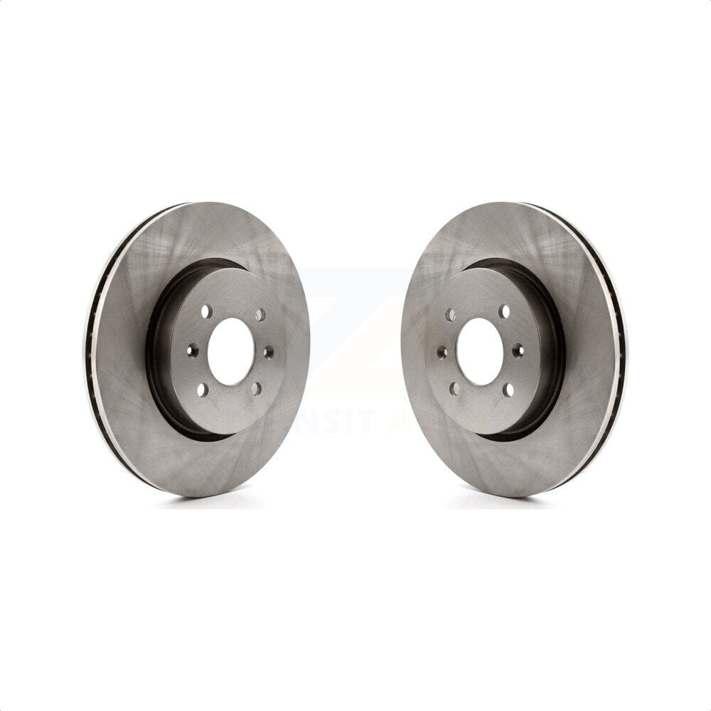 Front Disc Brake Rotors Pair For Kia Rio Hyundai Accent K8-100525