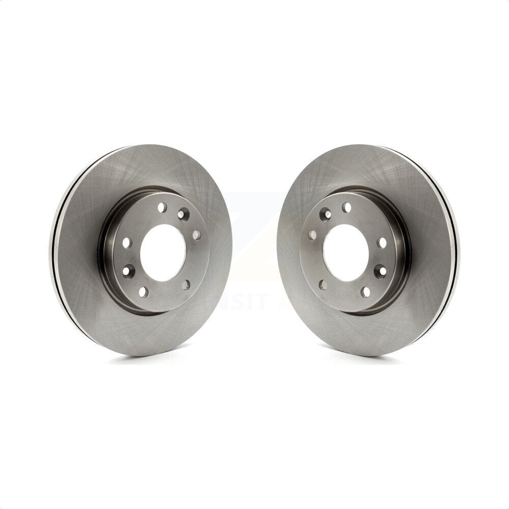 Front Disc Brake Rotors Pair For Kia Sedona K8-100341