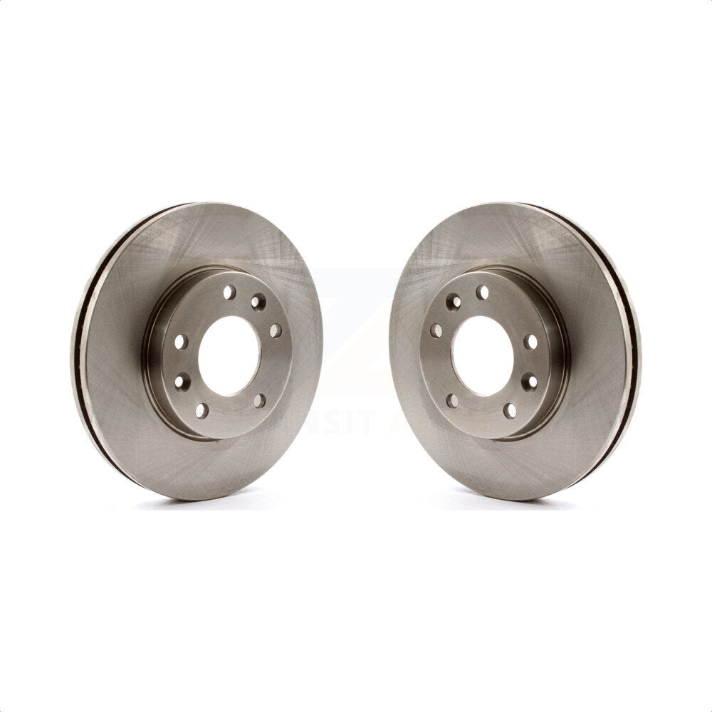 Front Disc Brake Rotors Pair For Kia Sedona K8-100390