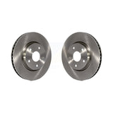 Front Disc Brake Rotors Pair For Lexus IS250 K8-100431
