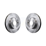 Front Disc Brake Rotors Pair For Mazda 3 CX-3 Sport K8-100545