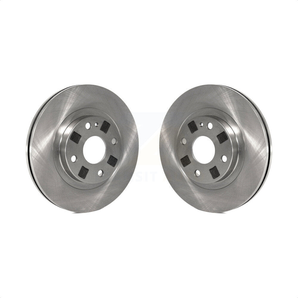 Front Disc Brake Rotors Pair For Mazda Protege K8-100311