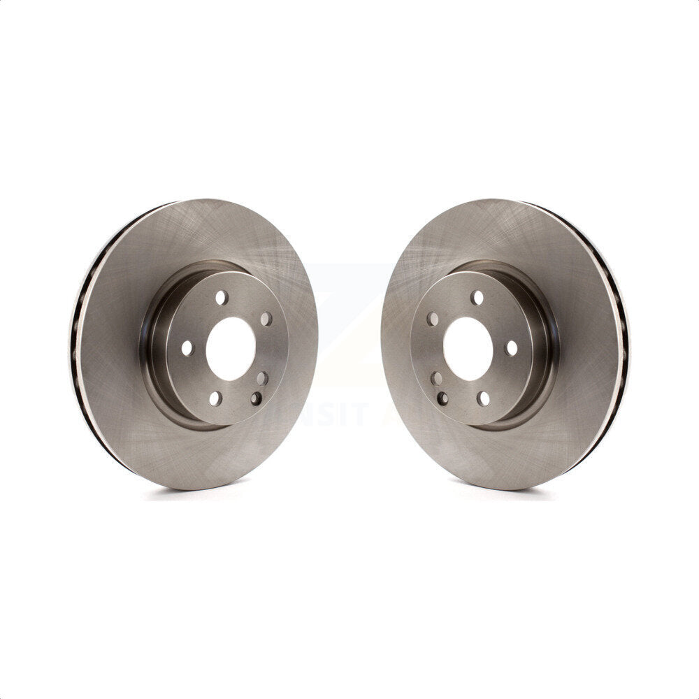 Front Disc Brake Rotors Pair For Mercedes-Benz E350 C300 C350 E400 SLC300 E250 K8-100503