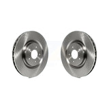 Front Disc Brake Rotors Pair For Mitsubishi Lancer K8-100477