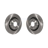 Front Disc Brake Rotors Pair For Mitsubishi Lancer Outlander PHEV K8-100399