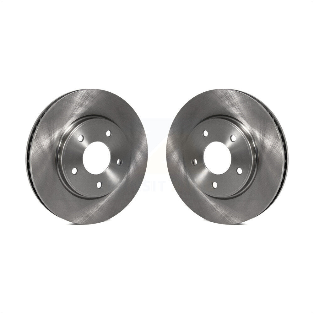 Front Disc Brake Rotors Pair For Nissan NV200 LEAF Chevrolet City Express K8-100509