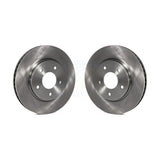 Front Disc Brake Rotors Pair For Nissan NV200 LEAF Chevrolet City Express K8-100509