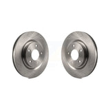 Front Disc Brake Rotors Pair For Nissan Sentra Juke K8-100508