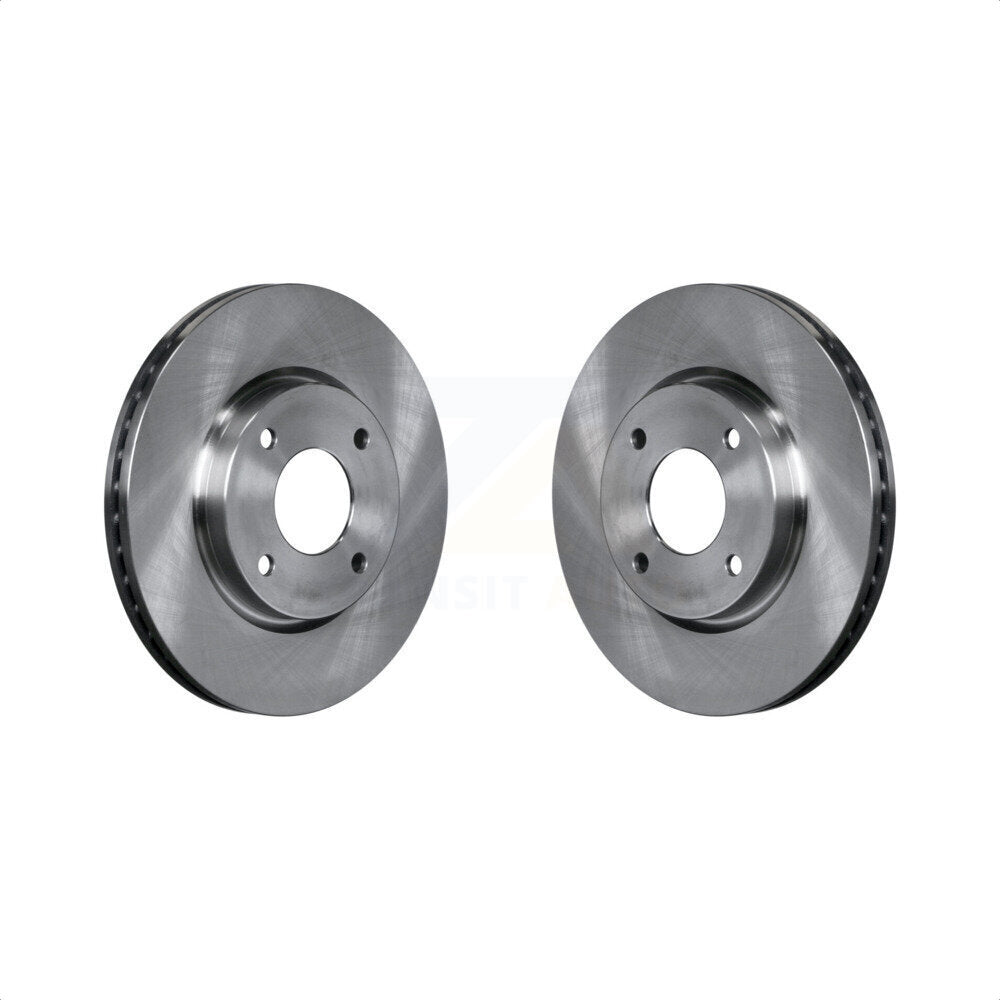 Front Disc Brake Rotors Pair For Nissan Sentra Versa Cube K8-100445