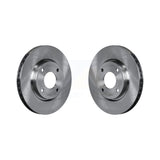 Front Disc Brake Rotors Pair For Nissan Sentra Versa Cube K8-100445