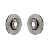 Front Disc Brake Rotors Pair For Saab 9-3 9-3X With 314mm Diameter Rotor K8-100452
