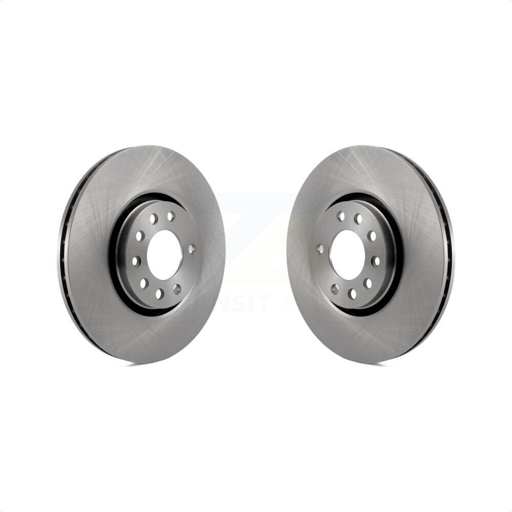 Front Disc Brake Rotors Pair For Saab 9-5 9-3 Saturn Astra K8-100334
