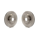 Front Disc Brake Rotors Pair For Subaru Forester Outback Legacy K8-100402
