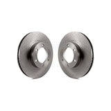 Front Disc Brake Rotors Pair For Toyota 4Runner Lexus GX470 K8-100359