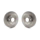 Front Disc Brake Rotors Pair For Toyota Camry 2.2L K8-100274