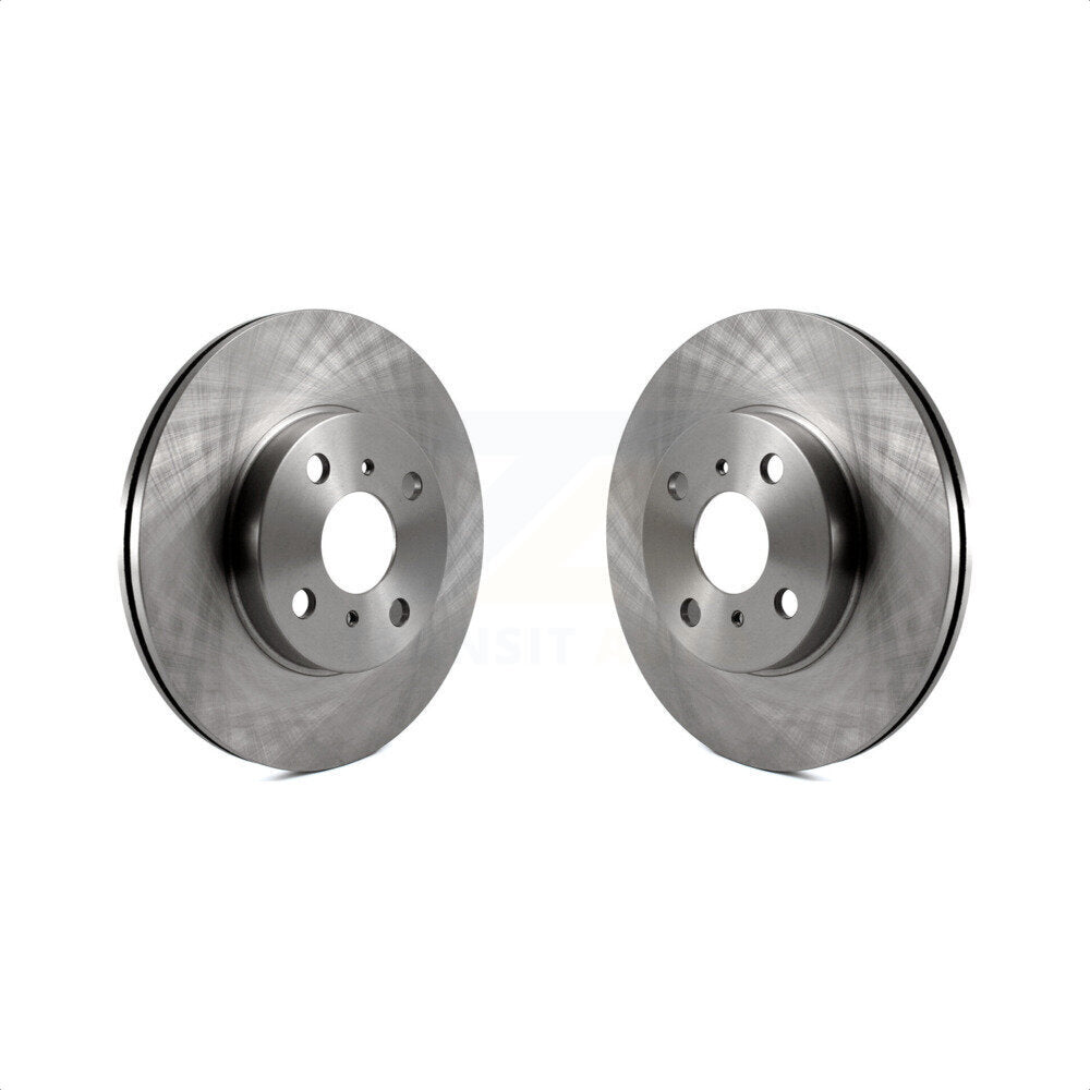 Front Disc Brake Rotors Pair For Toyota Echo MR2 Spyder K8-100320