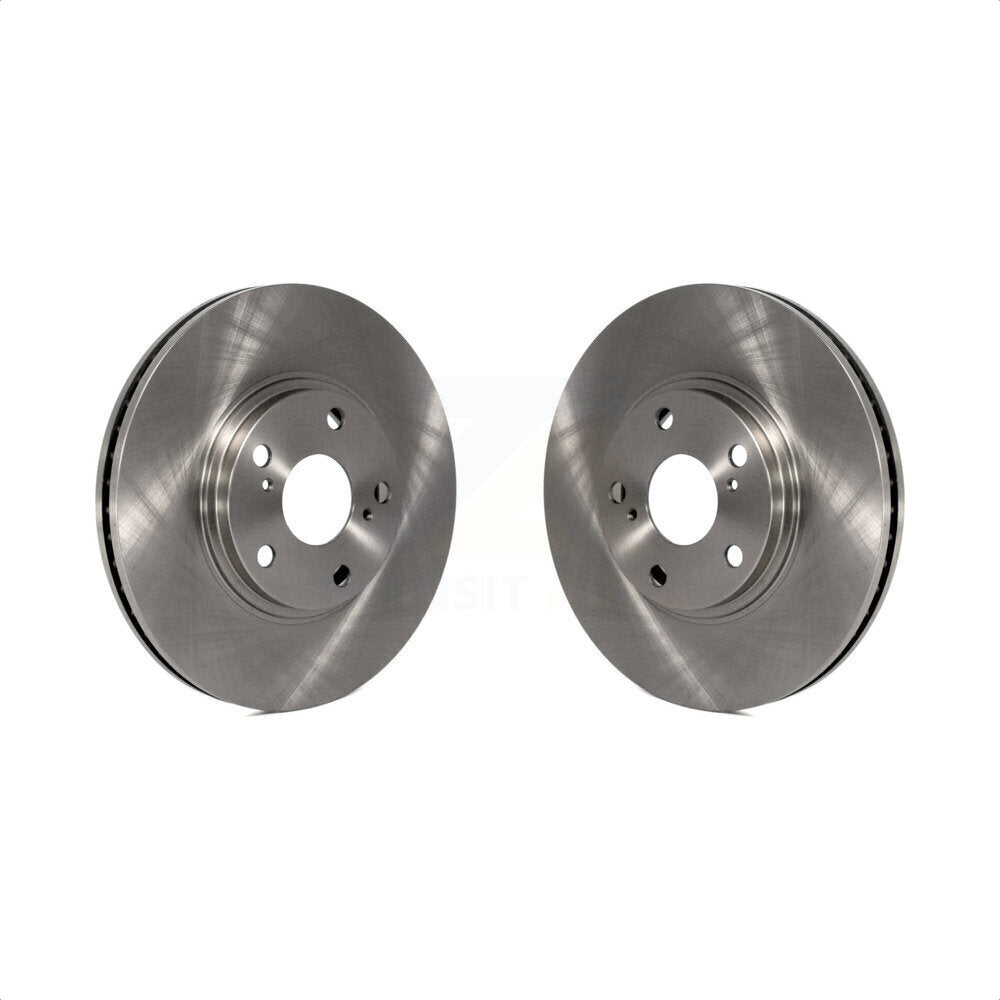 Front Disc Brake Rotors Pair For Toyota Highlander K8-100358