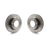 Front Disc Brake Rotors Pair For Toyota Land Cruiser Lexus LX570 K8-100481
