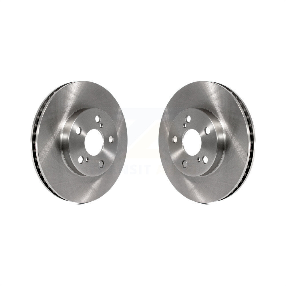 Front Disc Brake Rotors Pair For Toyota Prius Lexus CT200h Plug-In K8-100494