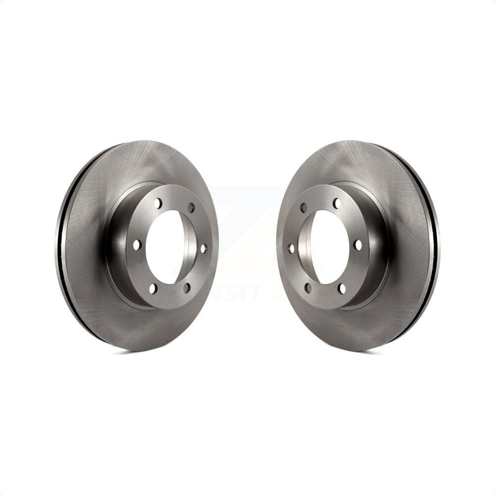 Front Disc Brake Rotors Pair For Toyota Tundra Sequoia K8-100315