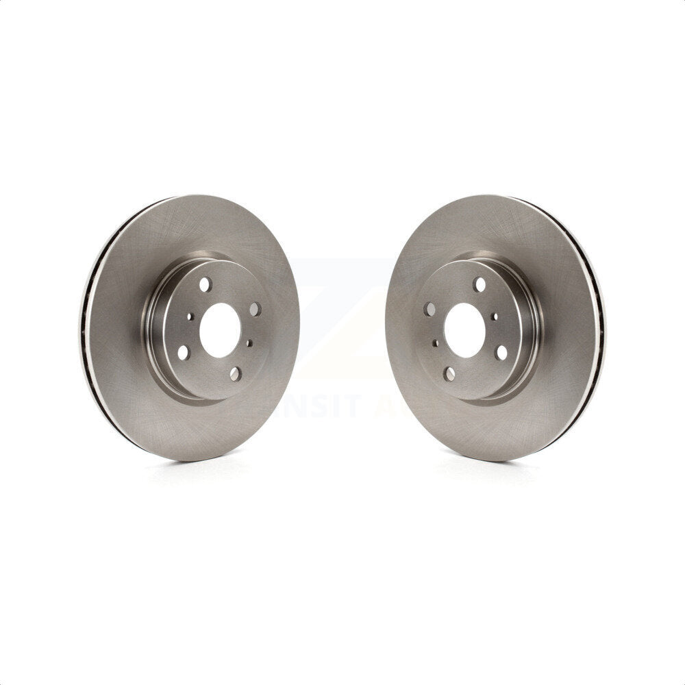 Front Disc Brake Rotors Pair For Toyota Yaris K8-100527