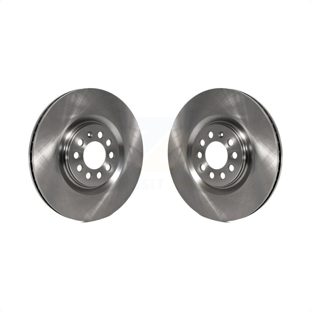 Front Disc Brake Rotors Pair For Volkswagen Jetta Audi Golf TT Quattro K8-100325