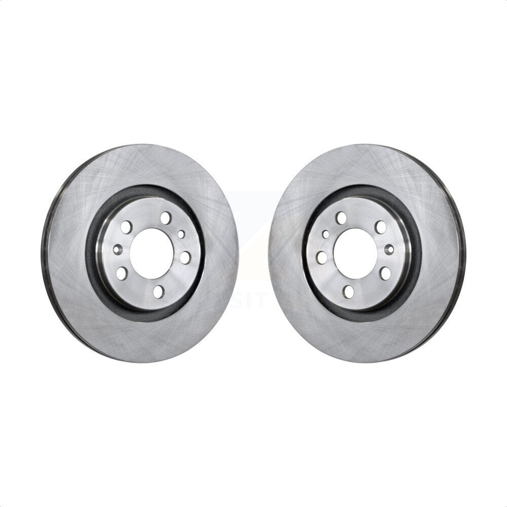 Front Disc Brake Rotors Pair For Volkswagen Jetta Beetle Golf City K8-100302