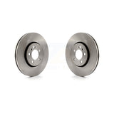 Front Disc Brake Rotors Pair For Volkswagen Jetta Beetle Golf K8-100309