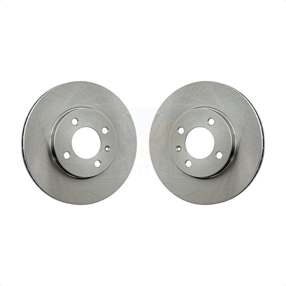 Front Disc Brake Rotors Pair For Volkswagen Jetta Cabrio Golf Passat Scirocco Quantum K8-100559