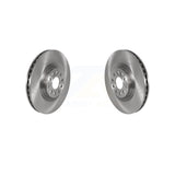 Front Disc Brake Rotors Pair For Volkswagen Tiguan Jetta GTI Audi Golf R S3 Q3 A3 Arteon Quattro K8-101757