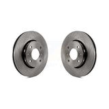 Front Disc Brake Rotors Pair For Volvo S40 V40 K8-100343