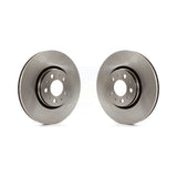 Front Disc Brake Rotors Pair For Volvo XC90 S60 With 316mm Diameter Rotor K8-100377