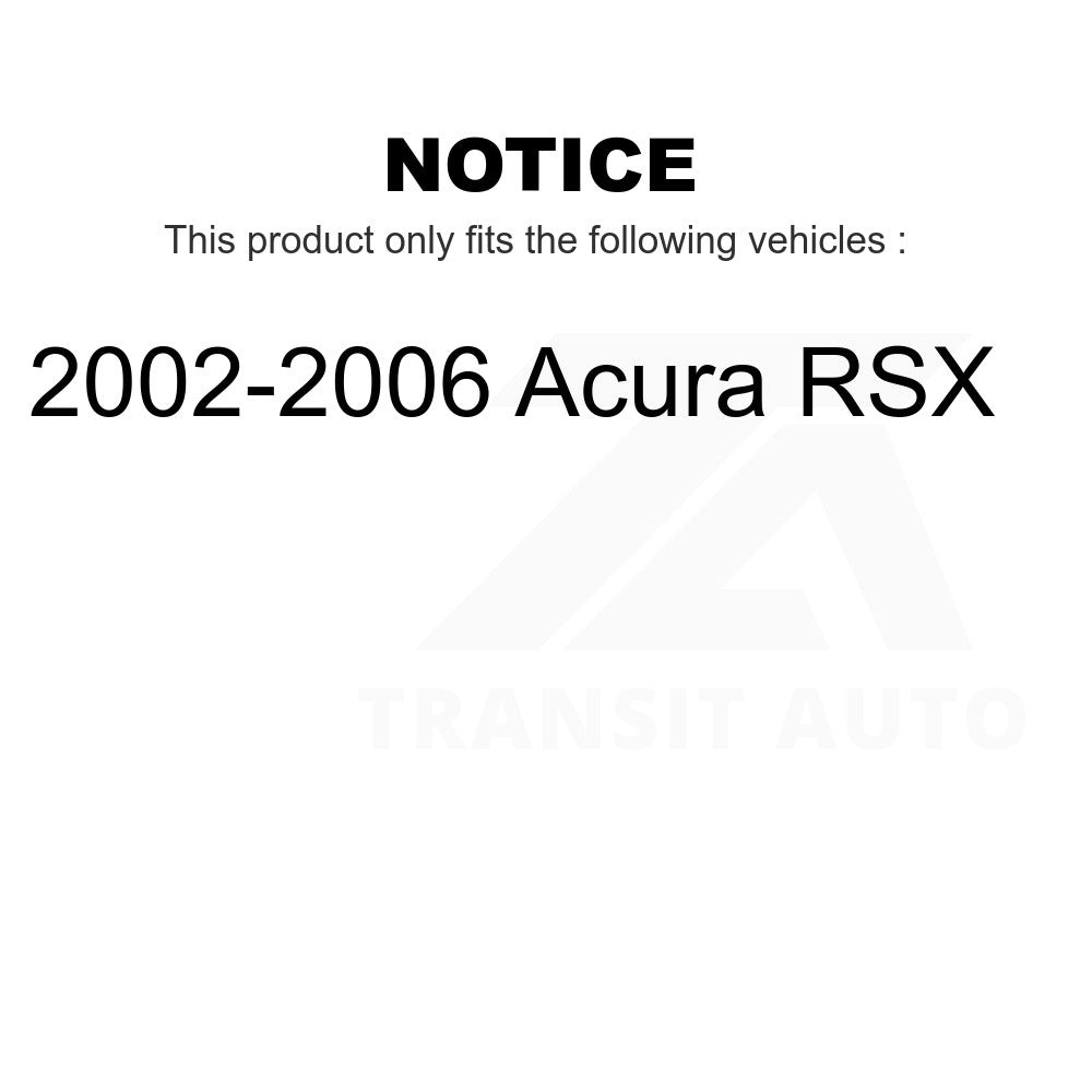 Front Inner Steering Tie Rod End TOR-EV800241 For 2002-2006 Acura RSX