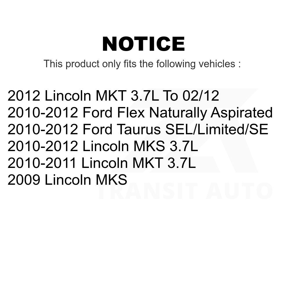 Front Inner Steering Tie Rod End TOR-EV800775 For Ford Taurus Flex Lincoln MKS MKT