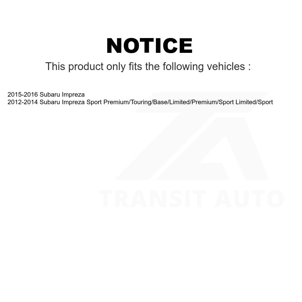 Front Inner Steering Tie Rod End TOR-EV801185 For Subaru Impreza