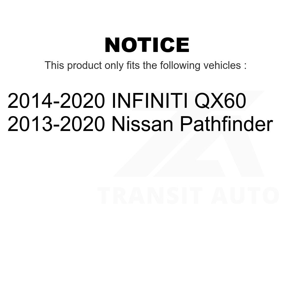 Front Inner Steering Tie Rod End TOR-EV801209 For Nissan Pathfinder INFINITI QX60