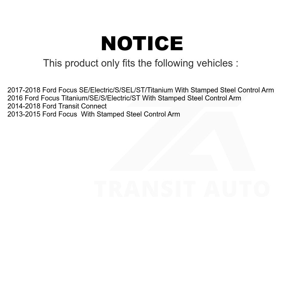 Front Left Lower Suspension Ball Joint TOR-K500388 For Ford Focus Transit Connect