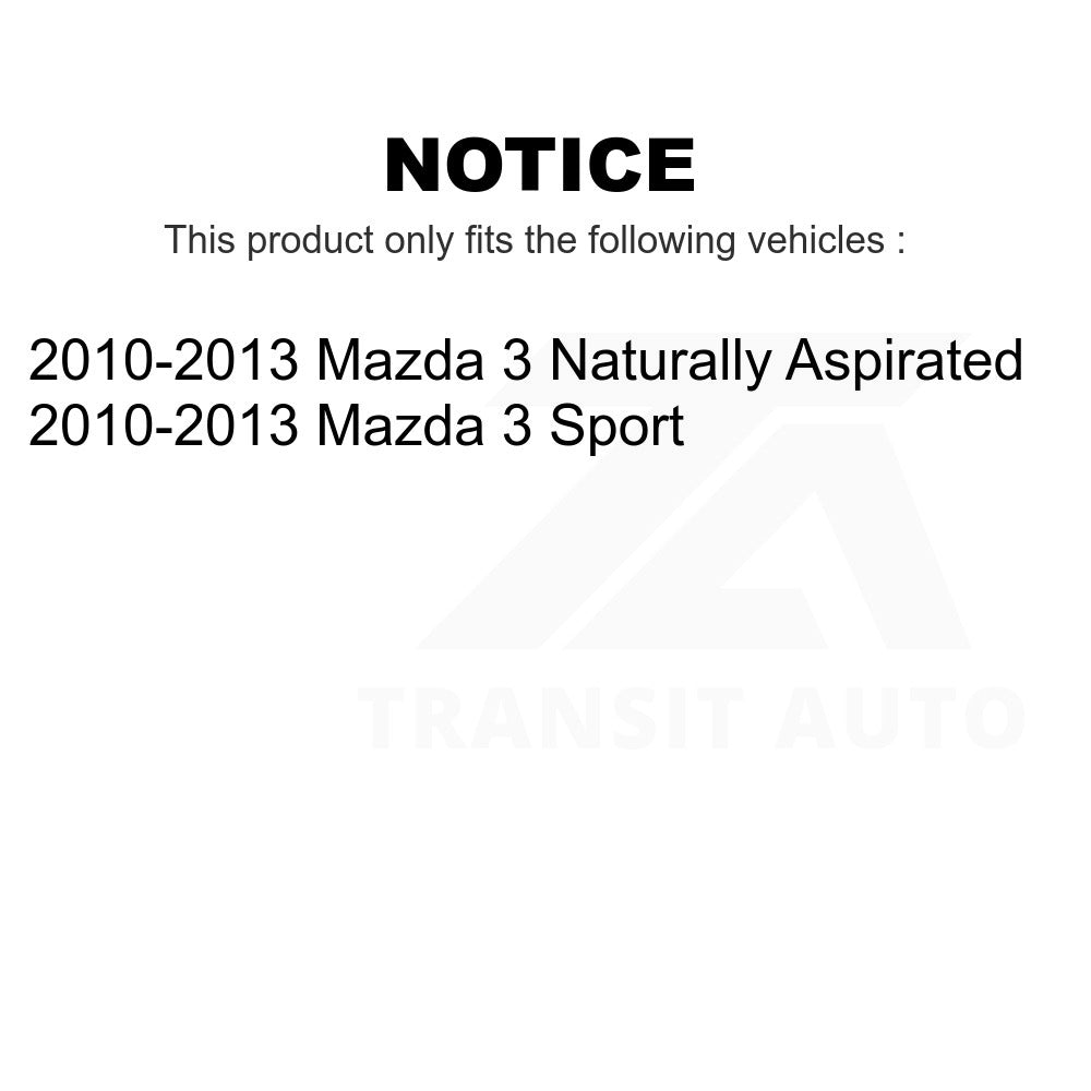 Front Left Lower Suspension Control Arm Ball Joint Assembly 72-CK621271 For 2010-2013 Mazda 3 Sport