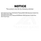 Front Left Lower Suspension Control Arm Ball Joint Assembly 72-CK622788 For Ford Focus C-Max