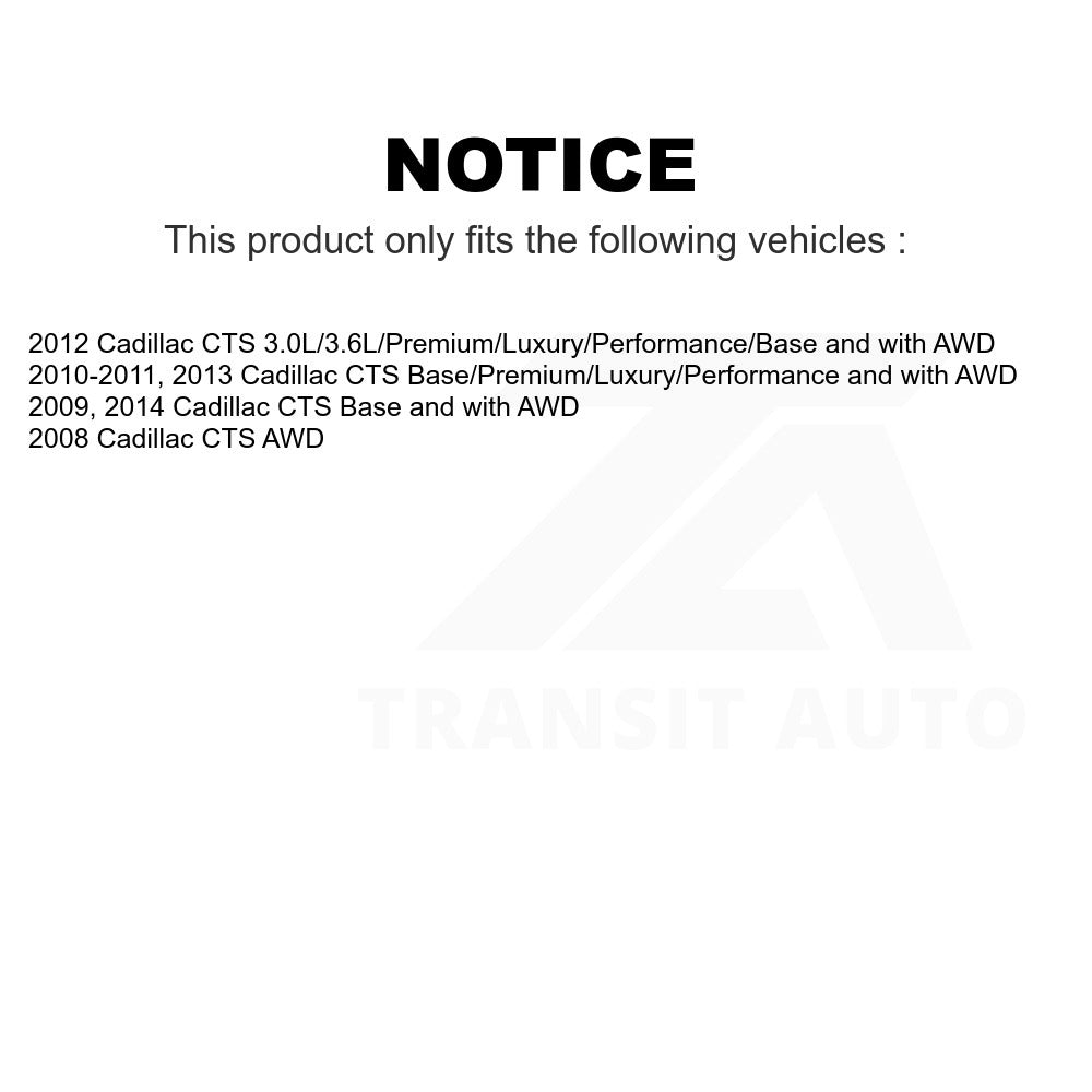 Front Left Outer Steering Tie Rod End TOR-ES800641 For Cadillac CTS