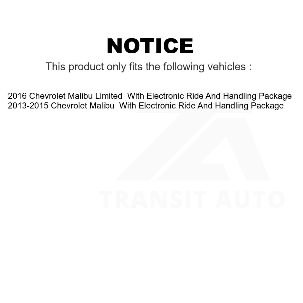 Front Left Outer Steering Tie Rod End TOR-ES801126 For Chevrolet Malibu Limited With Electronic Ride And Handling Package