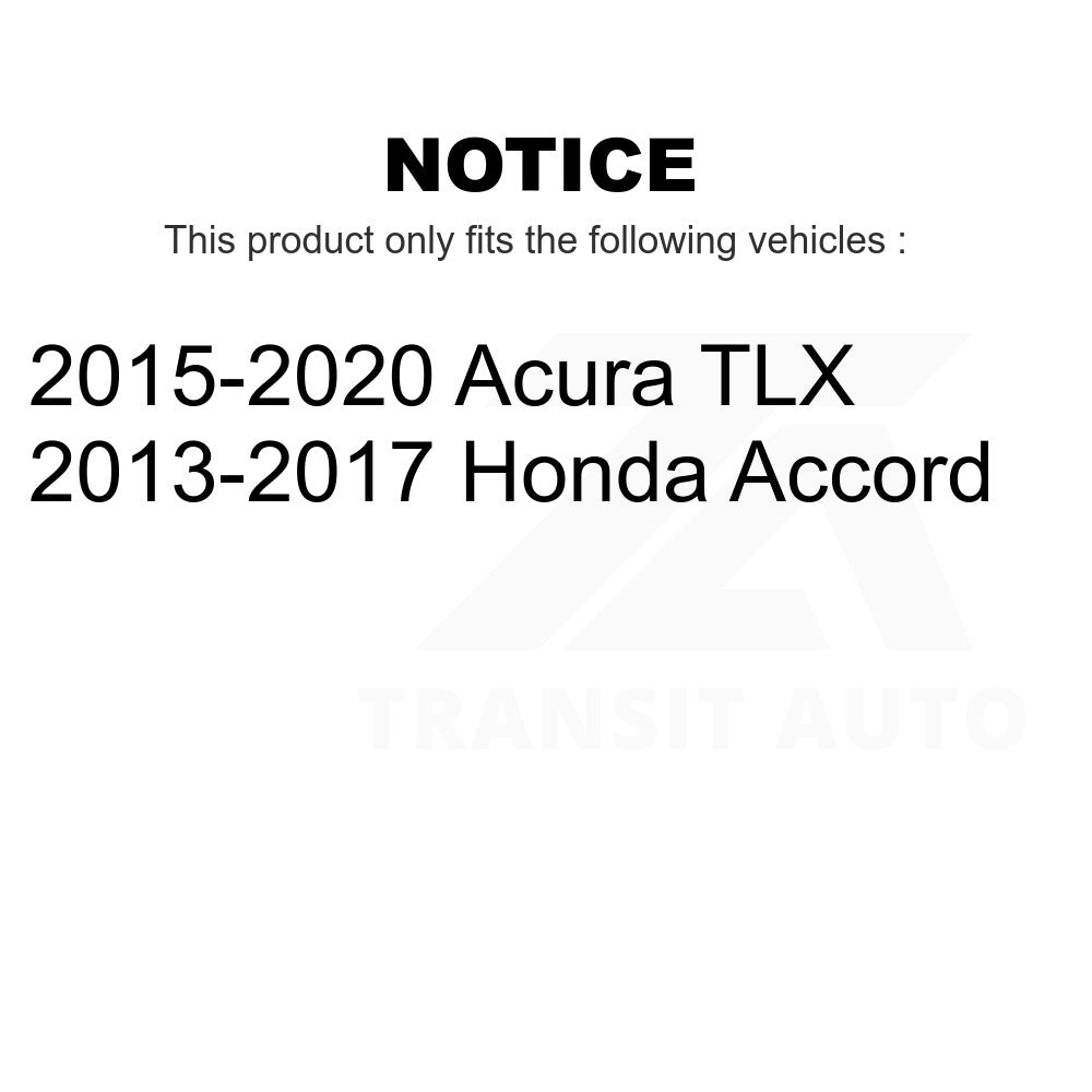 Front Left Suspension Stabilizer Bar Link Kit TOR-K750651 For Honda Accord Acura TLX