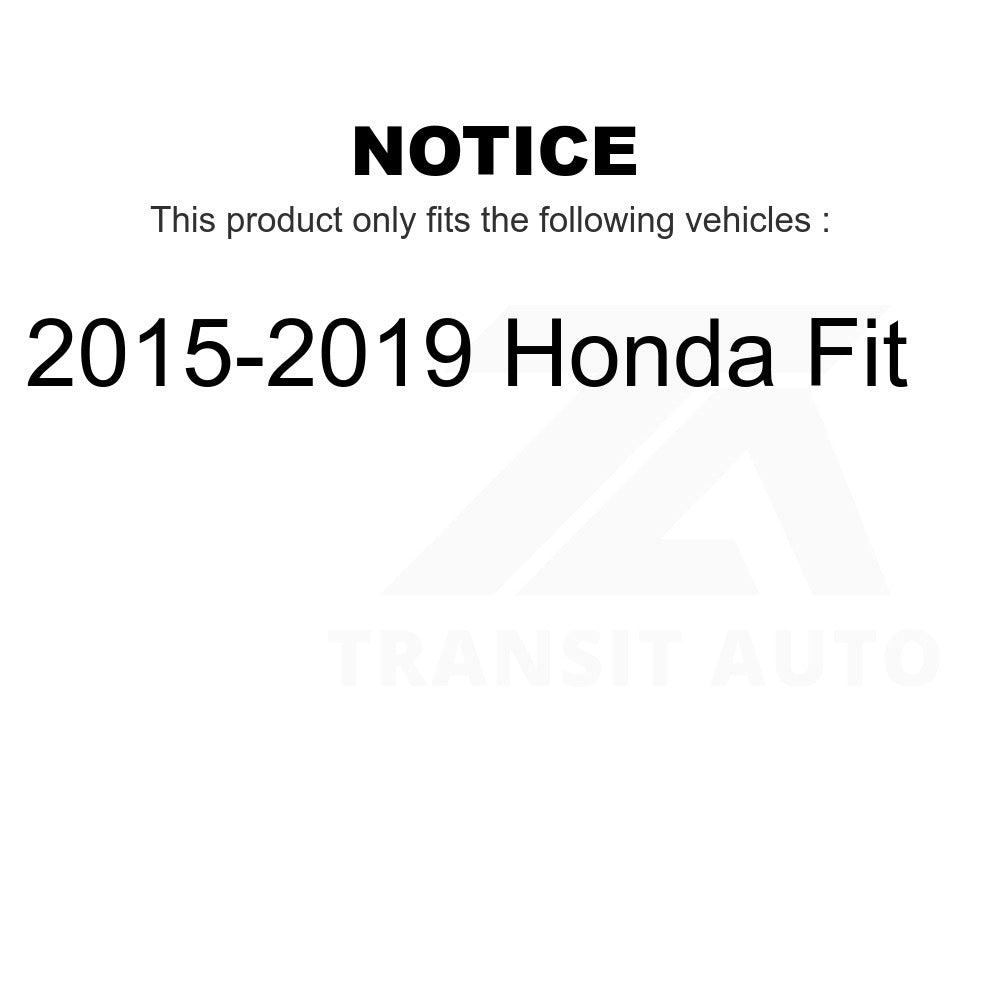 Front Left Suspension Stabilizer Bar Link Kit TOR-K750838 For 2015-2019 Honda Fit