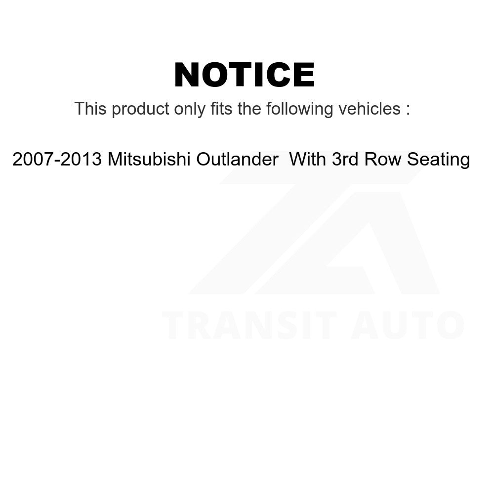 Front Left Suspension Strut 78-72438 For 2007-2013 Mitsubishi Outlander With 3rd Row Seating