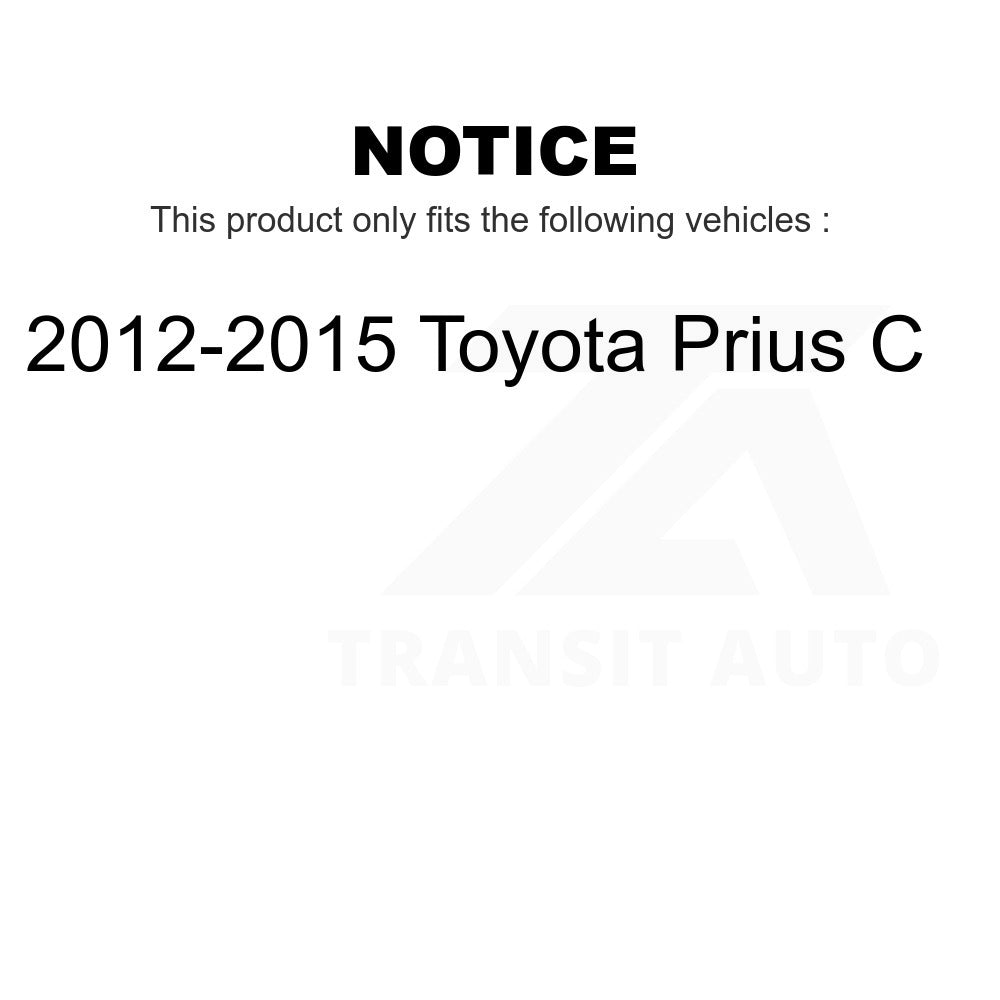 Front Left Suspension Strut Coil Spring Assembly 78A-11109 For 2012-2015 Toyota Prius C