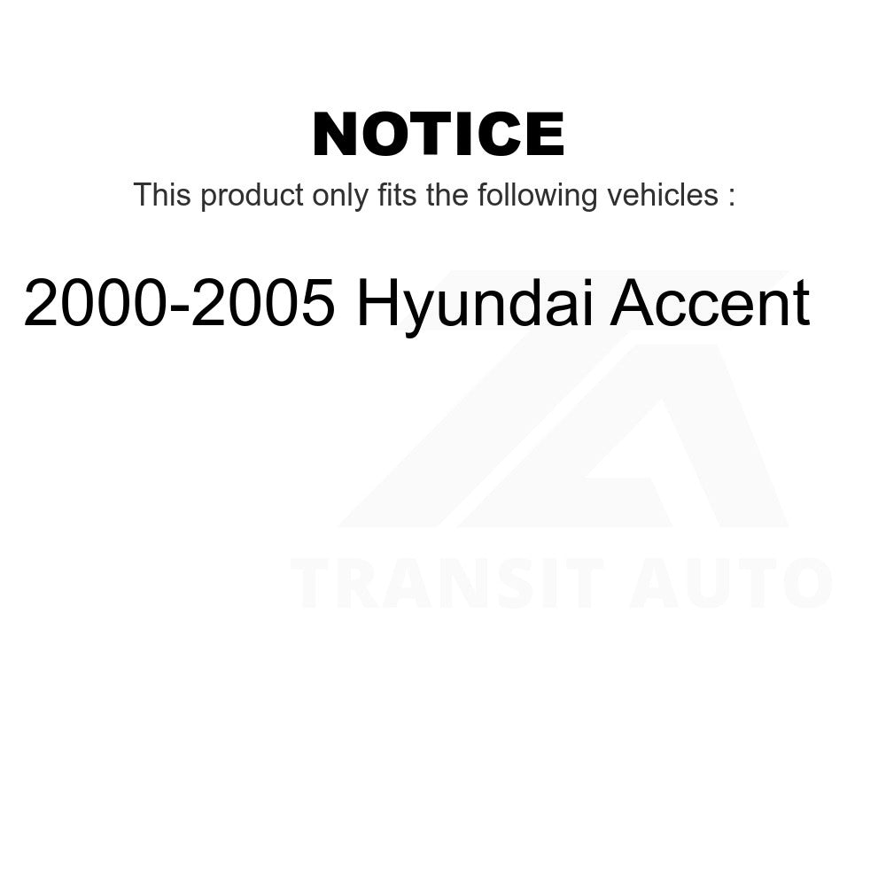 Front Left Suspension Strut Coil Spring Assembly 78A-11141 For 2000-2005 Hyundai Accent